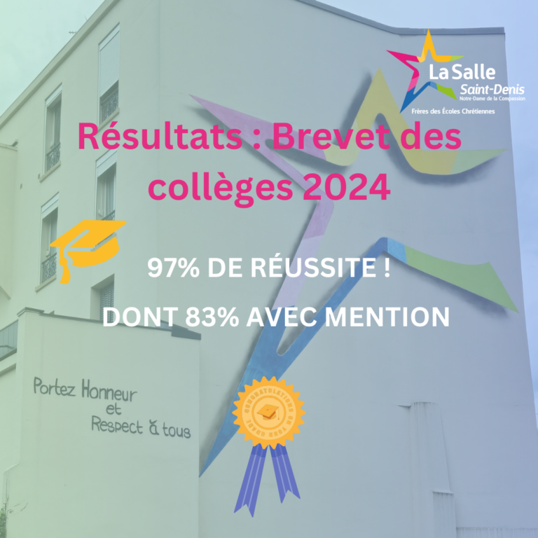 Résultats : BREVET DES COLLÈGES 2024